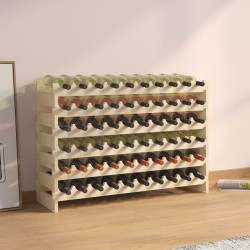 vidaXL Weinregal 101x29x68 cm Massivholz Kiefer