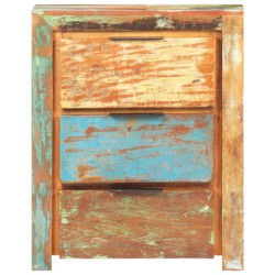 vidaXL Sideboard 59x33x75 cm Altholz Massiv