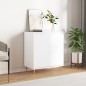 vidaXL Sideboard Hochglanz-Weiß 60x35x70 cm Holzwerkstoff vidaXL Sideboard Hochglanz-Weiß 60x35x70 cm Holzwerkstoff