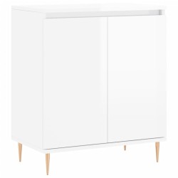 vidaXL Sideboard Hochglanz-Weiß 60x35x70 cm Holzwerkstoff