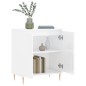 vidaXL Sideboard Hochglanz-Weiß 60x35x70 cm Holzwerkstoff vidaXL Sideboard Hochglanz-Weiß 60x35x70 cm Holzwerkstoff