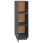 vidaXL Highboard Grau 34x40x108,5 cm Massivholz Kiefer vidaXL Highboard Grau 34x40x108,5 cm Massivholz Kiefer