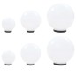 6 Stk. LED-Gartenleuchten-Set Kugelförmig 20/30/40 cm PMMA 6 Stk. LED-Gartenleuchten-Set Kugelförmig 20/30/40 cm PMMA