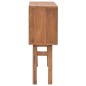 vidaXL Konsolentisch 80x30x80 cm Teak Massivholz vidaXL Konsolentisch 80x30x80 cm Teak Massivholz