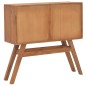 vidaXL Konsolentisch 80x30x80 cm Teak Massivholz vidaXL Konsolentisch 80x30x80 cm Teak Massivholz