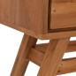 vidaXL Konsolentisch 80x30x80 cm Teak Massivholz vidaXL Konsolentisch 80x30x80 cm Teak Massivholz