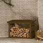 vidaXL Kaminholzregal Honigbraun 108x64,5x77 cm Massivholz Kiefer vidaXL Kaminholzregal Honigbraun 108x64,5x77 cm Massivholz Kiefer