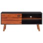 vidaXL TV-Schrank 110x35x50 cm Massivholz Akazie und MDF vidaXL TV-Schrank 110x35x50 cm Massivholz Akazie und MDF