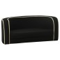 vidaXL Hundesofa Klappbar Schwarz 76x71x30 cm Leinen Waschbares Kissen vidaXL Hundesofa Klappbar Schwarz 76x71x30 cm Leinen Waschbares Kissen