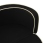 vidaXL Hundesofa Klappbar Schwarz 76x71x30 cm Leinen Waschbares Kissen vidaXL Hundesofa Klappbar Schwarz 76x71x30 cm Leinen Waschbares Kissen
