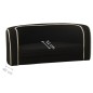 vidaXL Hundesofa Klappbar Schwarz 76x71x30 cm Leinen Waschbares Kissen vidaXL Hundesofa Klappbar Schwarz 76x71x30 cm Leinen Waschbares Kissen