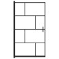 vidaXL Duschkabine ESG 80x140 cm Schwarz vidaXL Duschkabine ESG 80x140 cm Schwarz