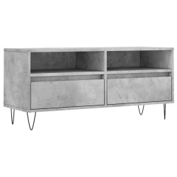 vidaXL TV-Schrank Betongrau 100x34,5x44,5 cm Holzwerkstoff