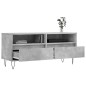 vidaXL TV-Schrank Betongrau 100x34,5x44,5 cm Holzwerkstoff vidaXL TV-Schrank Betongrau 100x34,5x44,5 cm Holzwerkstoff