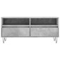 vidaXL TV-Schrank Betongrau 100x34,5x44,5 cm Holzwerkstoff vidaXL TV-Schrank Betongrau 100x34,5x44,5 cm Holzwerkstoff