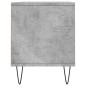 vidaXL TV-Schrank Betongrau 100x34,5x44,5 cm Holzwerkstoff vidaXL TV-Schrank Betongrau 100x34,5x44,5 cm Holzwerkstoff