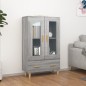 vidaXL Highboard Grau Sonoma 70x31x115 cm Holzwerkstoff vidaXL Highboard Grau Sonoma 70x31x115 cm Holzwerkstoff
