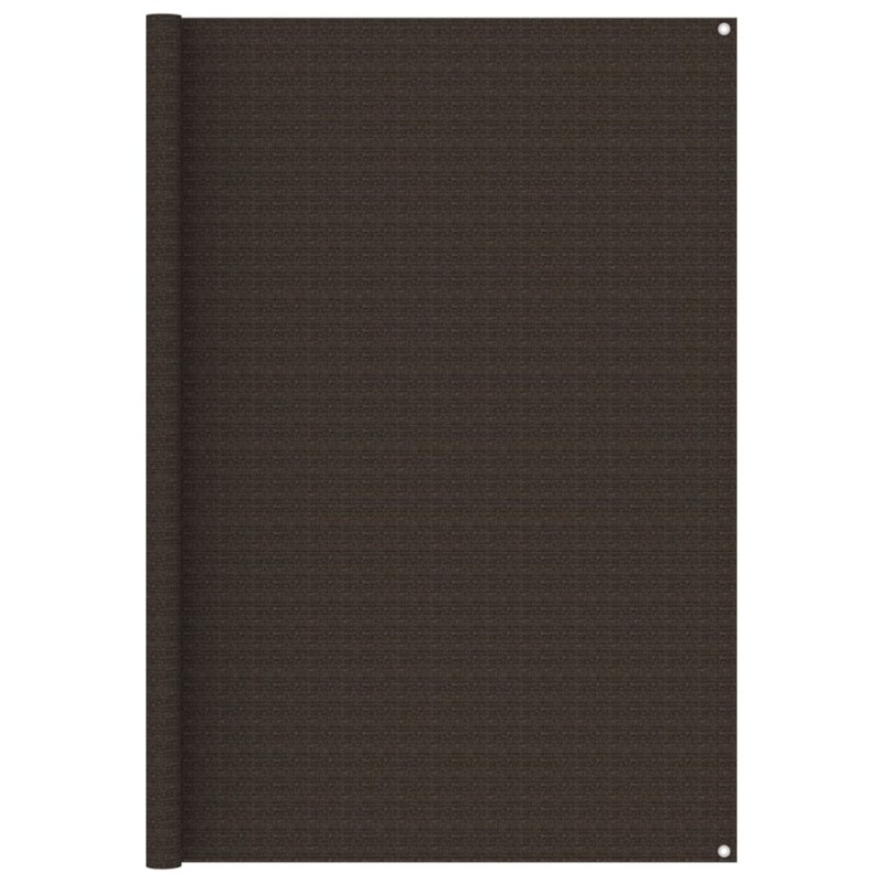 vidaXL Zeltteppich 200x400 cm Braun vidaXL Zeltteppich 200x400 cm Braun