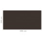 vidaXL Zeltteppich 200x400 cm Braun vidaXL Zeltteppich 200x400 cm Braun