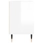 vidaXL TV-Schrank Hochglanz-Weiß 69,5x30x50 cm Holzwerkstoff vidaXL TV-Schrank Hochglanz-Weiß 69,5x30x50 cm Holzwerkstoff