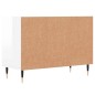 vidaXL TV-Schrank Hochglanz-Weiß 69,5x30x50 cm Holzwerkstoff vidaXL TV-Schrank Hochglanz-Weiß 69,5x30x50 cm Holzwerkstoff