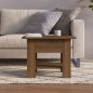 vidaXL Couchtisch Braun Eichen-Optik 55x55x42 cm Holzwerkstoff vidaXL Couchtisch Braun Eichen-Optik 55x55x42 cm Holzwerkstoff