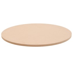 vidaXL Tischplatte Rund MDF 700x18 mm