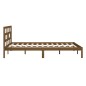 vidaXL Massivholzbett Honigbraun 120x190 cm vidaXL Massivholzbett Honigbraun 120x190 cm
