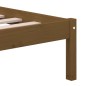 vidaXL Massivholzbett Honigbraun 120x190 cm vidaXL Massivholzbett Honigbraun 120x190 cm