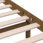 vidaXL Massivholzbett Honigbraun 120x190 cm vidaXL Massivholzbett Honigbraun 120x190 cm