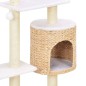 vidaXL Katzen-Kratzbaum Sisal Seegras vidaXL Katzen-Kratzbaum Sisal Seegras