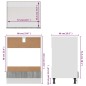 vidaXL Herdumbauschrank Grau Sonoma 60x46x81,5 cm Holzwerkstoff vidaXL Herdumbauschrank Grau Sonoma 60x46x81,5 cm Holzwerkstoff