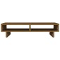 vidaXL Monitorständer Honigbraun 60x27x14 cm Massivholz Kiefer vidaXL Monitorständer Honigbraun 60x27x14 cm Massivholz Kiefer