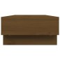 vidaXL Monitorständer Honigbraun 60x27x14 cm Massivholz Kiefer vidaXL Monitorständer Honigbraun 60x27x14 cm Massivholz Kiefer