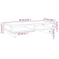 vidaXL Monitorständer Honigbraun 60x27x14 cm Massivholz Kiefer vidaXL Monitorständer Honigbraun 60x27x14 cm Massivholz Kiefer