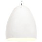 vidaXL Hängelampe Industriestil 25 W Weiß Rund 42 cm E27 vidaXL Hängelampe Industriestil 25 W Weiß Rund 42 cm E27