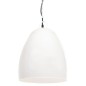 vidaXL Hängelampe Industriestil 25 W Weiß Rund 42 cm E27 vidaXL Hängelampe Industriestil 25 W Weiß Rund 42 cm E27