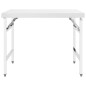 vidaXL Küchen-Arbeitstisch Klappbar 100x60x80 cm Edelstahl vidaXL Küchen-Arbeitstisch Klappbar 100x60x80 cm Edelstahl