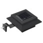 vidaXL Solar-Außenleuchten 12 Stk. LED Rechteckig 12 cm Schwarz vidaXL Solar-Außenleuchten 12 Stk. LED Rechteckig 12 cm Schwarz