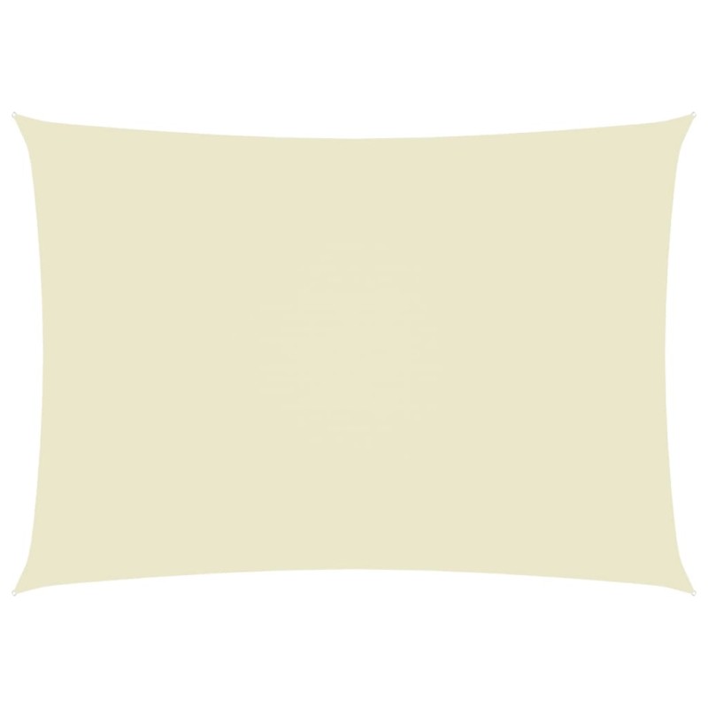 vidaXL Sonnensegel Oxford-Gewebe Rechteckig 2,5x5 m Creme vidaXL Sonnensegel Oxford-Gewebe Rechteckig 2,5x5 m Creme