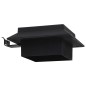 vidaXL Solar-Außenleuchten 12 Stk. LED Rechteckig 12 cm Schwarz vidaXL Solar-Außenleuchten 12 Stk. LED Rechteckig 12 cm Schwarz