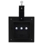 vidaXL Solar-Außenleuchten 12 Stk. LED Rechteckig 12 cm Schwarz vidaXL Solar-Außenleuchten 12 Stk. LED Rechteckig 12 cm Schwarz