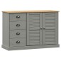 vidaXL Sideboard mit Schubladen VIGO 113x40x75 cm Massivholz Kiefer vidaXL Sideboard mit Schubladen VIGO 113x40x75 cm Massivholz Kiefer