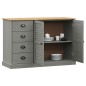 vidaXL Sideboard mit Schubladen VIGO 113x40x75 cm Massivholz Kiefer vidaXL Sideboard mit Schubladen VIGO 113x40x75 cm Massivholz Kiefer