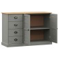 vidaXL Sideboard mit Schubladen VIGO 113x40x75 cm Massivholz Kiefer vidaXL Sideboard mit Schubladen VIGO 113x40x75 cm Massivholz Kiefer