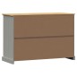 vidaXL Sideboard mit Schubladen VIGO 113x40x75 cm Massivholz Kiefer vidaXL Sideboard mit Schubladen VIGO 113x40x75 cm Massivholz Kiefer