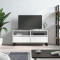 vidaXL TV-Schrank Hochglanz-Weiß 100x34,5x44,5 cm Holzwerkstoff vidaXL TV-Schrank Hochglanz-Weiß 100x34,5x44,5 cm Holzwerkstoff