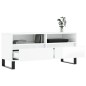 vidaXL TV-Schrank Hochglanz-Weiß 100x34,5x44,5 cm Holzwerkstoff vidaXL TV-Schrank Hochglanz-Weiß 100x34,5x44,5 cm Holzwerkstoff