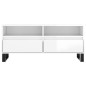 vidaXL TV-Schrank Hochglanz-Weiß 100x34,5x44,5 cm Holzwerkstoff vidaXL TV-Schrank Hochglanz-Weiß 100x34,5x44,5 cm Holzwerkstoff