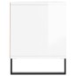 vidaXL TV-Schrank Hochglanz-Weiß 100x34,5x44,5 cm Holzwerkstoff vidaXL TV-Schrank Hochglanz-Weiß 100x34,5x44,5 cm Holzwerkstoff